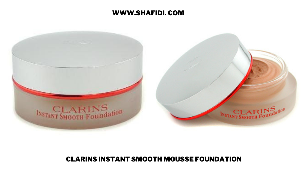 F)  CLARINS INSTANT SMOOTH MOUSSE FOUNDATION